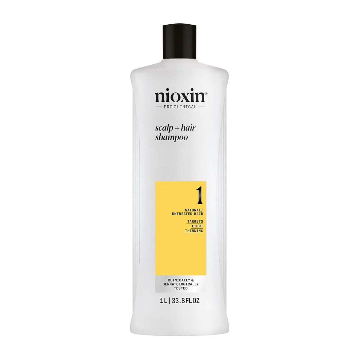 Shampoo Nioxin 1 1 L shampoo bottle