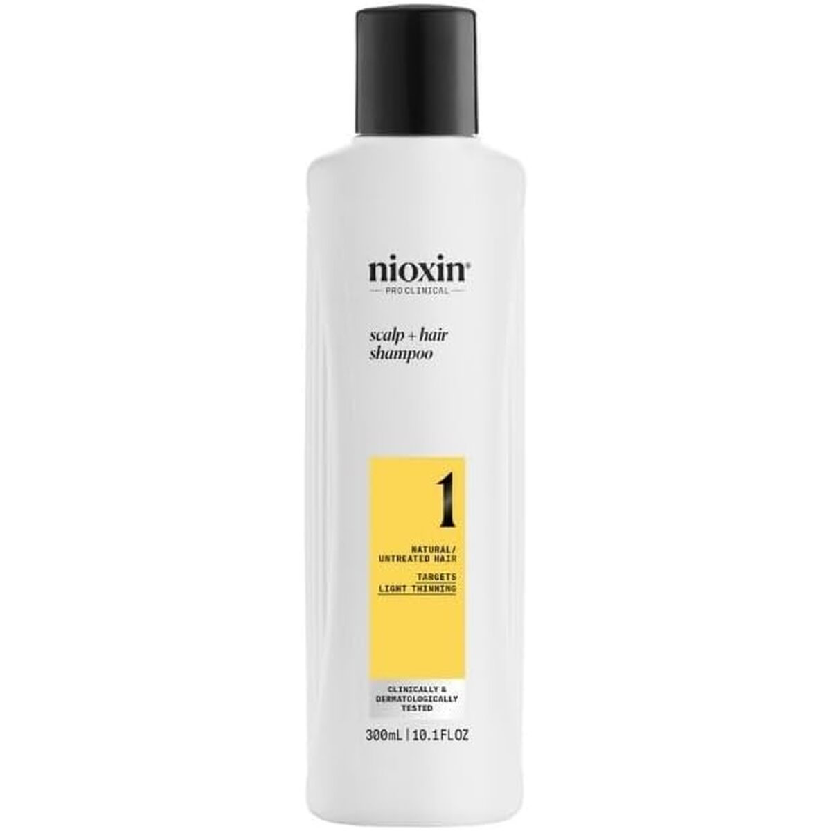 Shampoo Nioxin 300 ml shampoo bottle