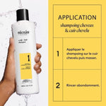 Shampoo Nioxin 300 ml shampoo bottle
