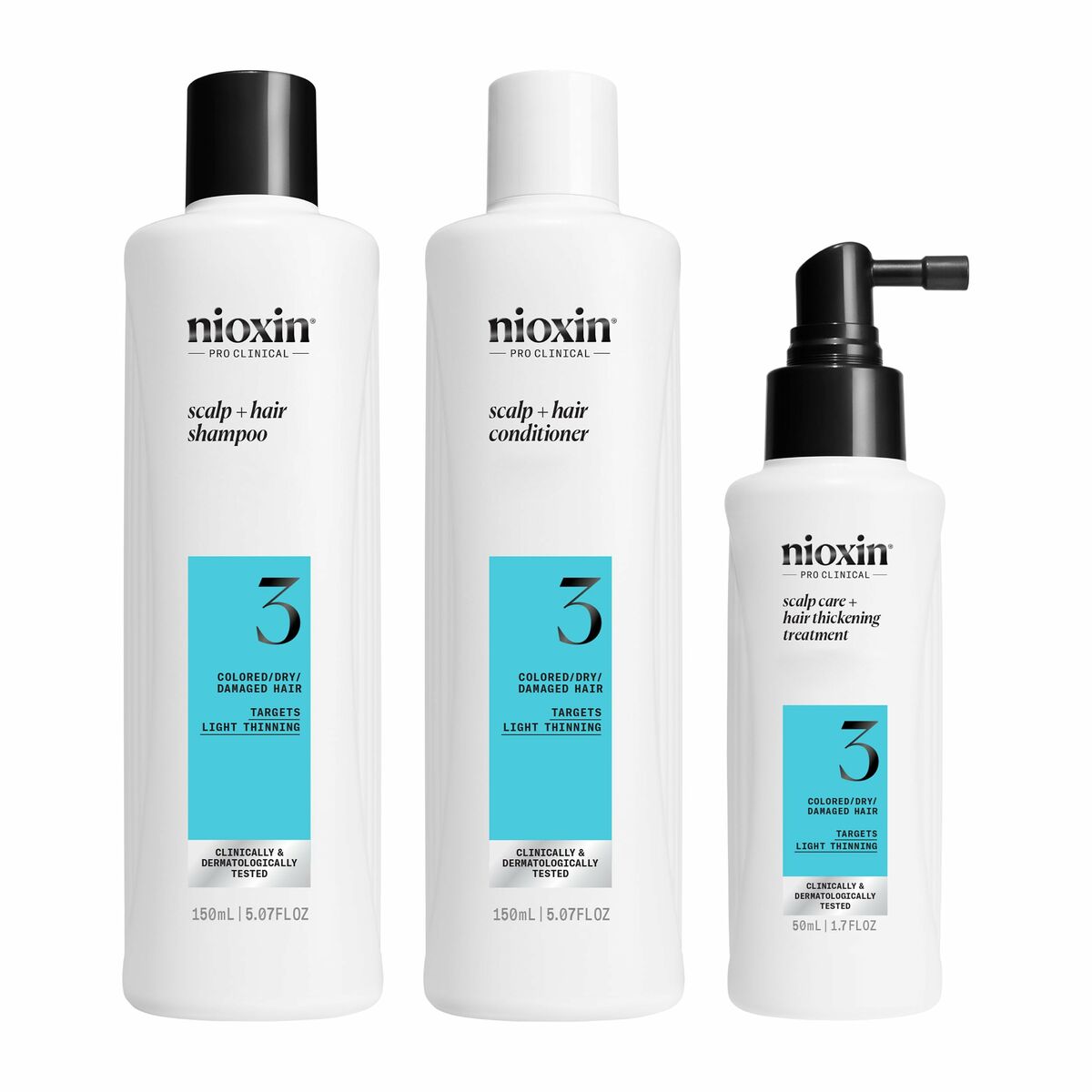 Hair Reconstruction Care Nioxin 3 for Women product packaging