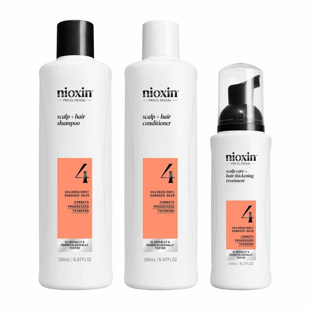 Shampoo and Conditioner Nioxin shampoo bottle