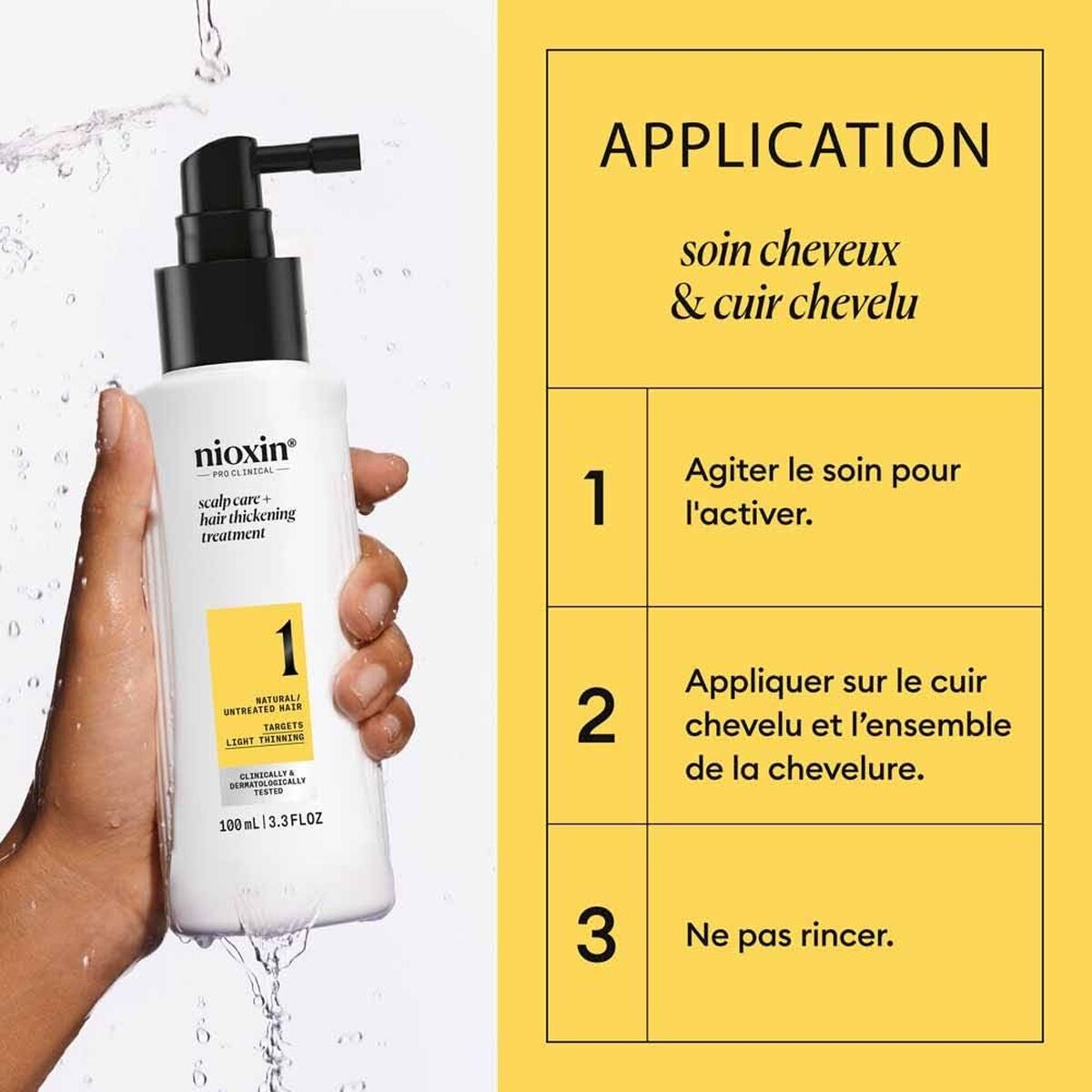 Hair Reconstruction Care Nioxin System 1 Scalp 100 ml product packaging