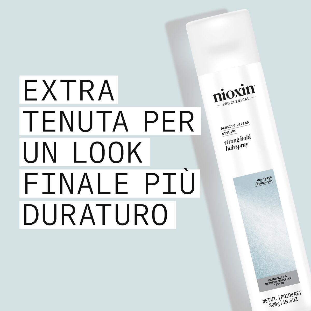 Hair Spray Nioxin 300 ml product packaging