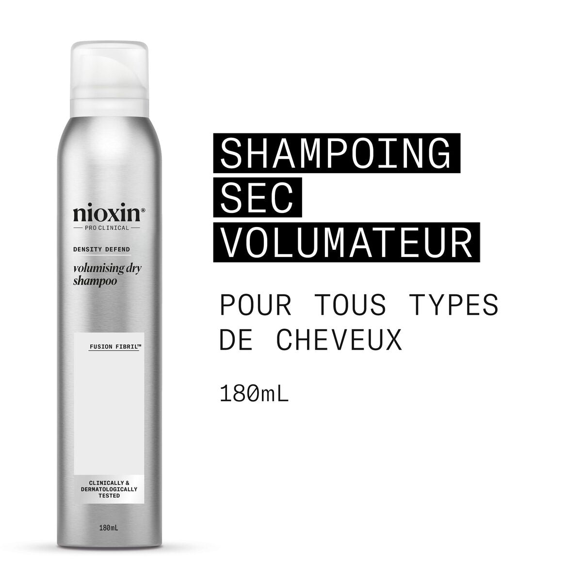 Dry Shampoo Nioxin 180 ml shampoo bottle