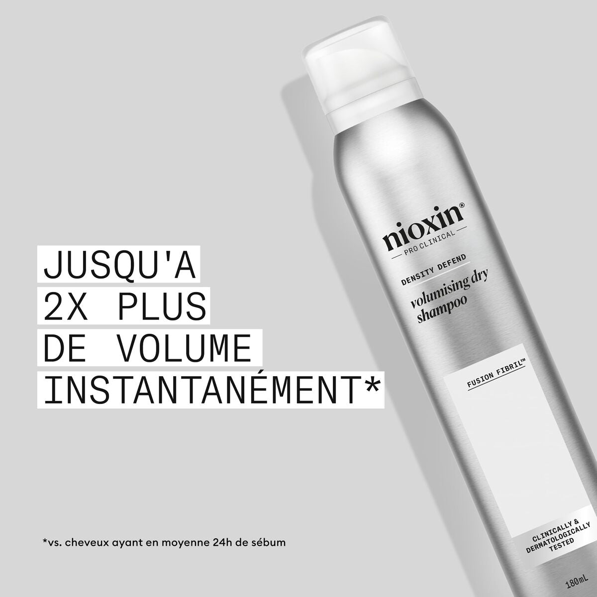 Dry Shampoo Nioxin 180 ml shampoo bottle
