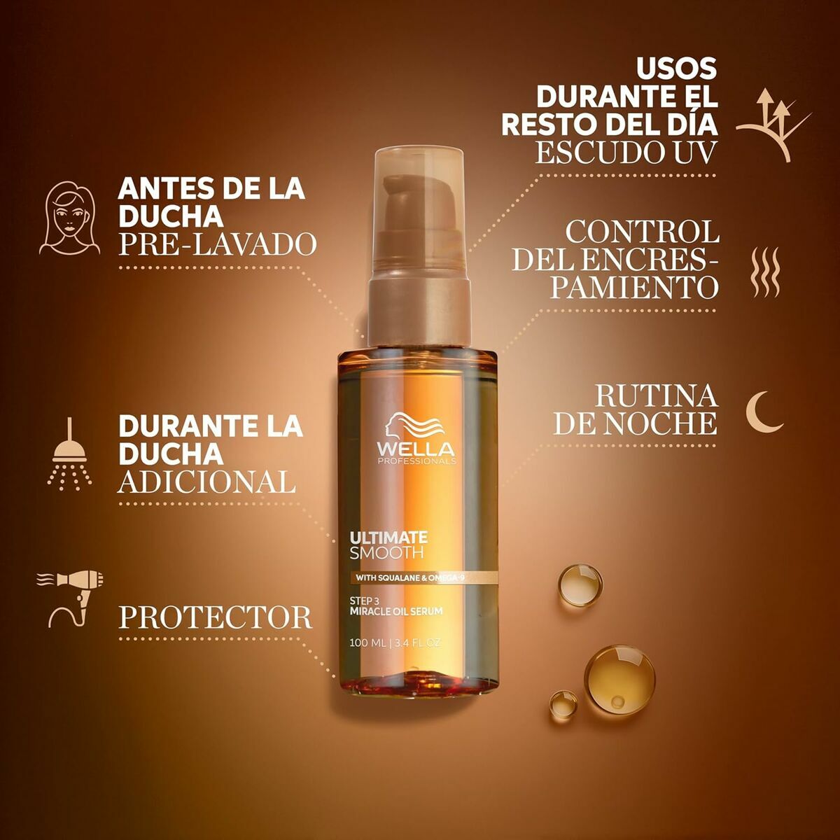 Hair Mask Wella ULTIMATE SMOOTH 100 ml hair mask packaging