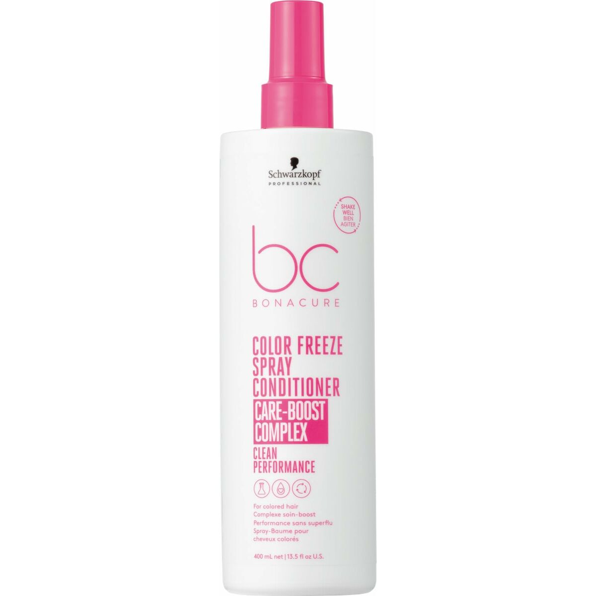 Conditioner Schwarzkopf BC COLOR FREEZE 400 ml for Women conditioner bottle