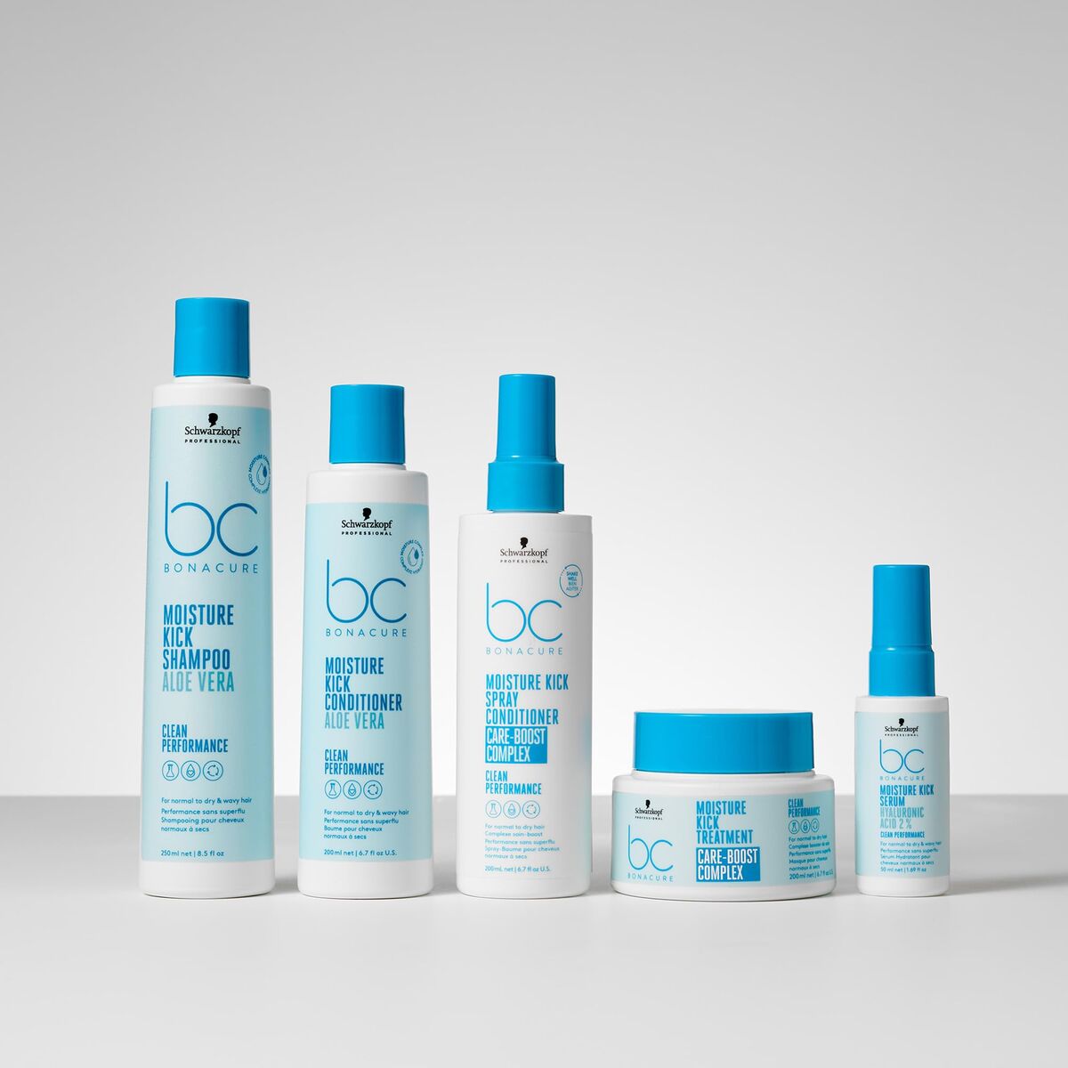 Conditioner Schwarzkopf BC MOISTURE KICK 200 ml conditioner bottle