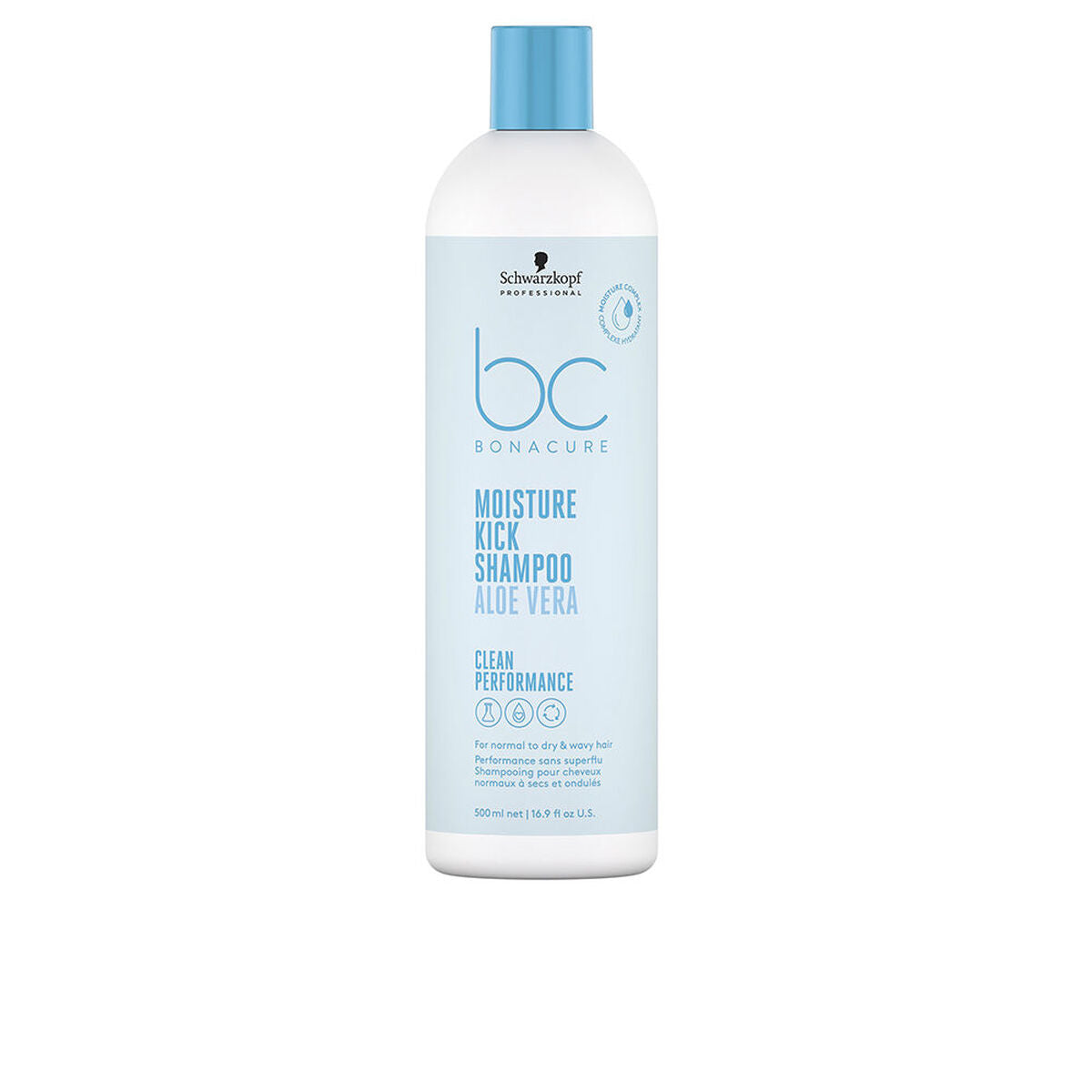 Shampoo Schwarzkopf BC MOISTURE KICK 500 ml shampoo bottle