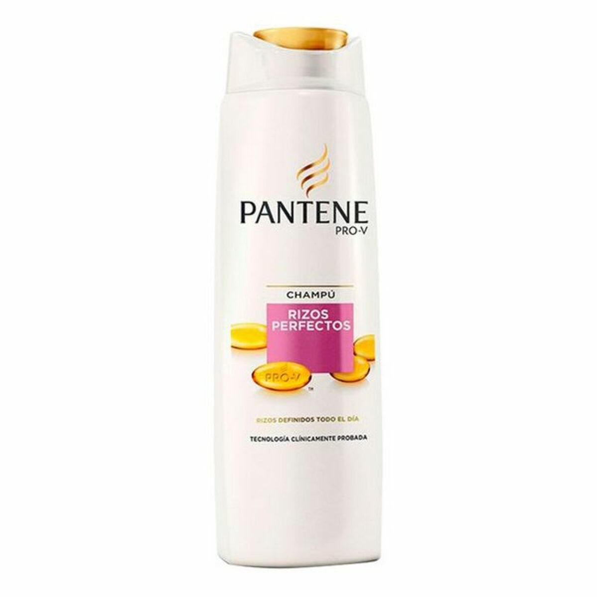 Shampoo Rizos Perfectos Pantene (270 ml) shampoo bottle