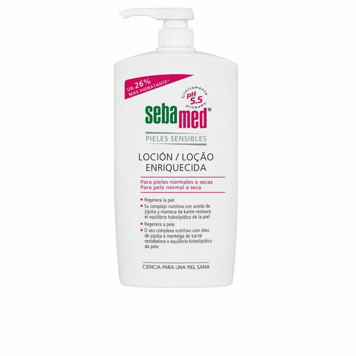 Body Lotion Sebamed CORPORAL 750 ml skincare packaging
