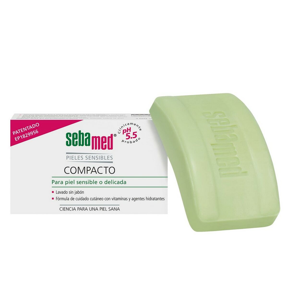 Gel Bar Sebamed Compacto 150 g Without Soap Sensitive skin skincare packaging