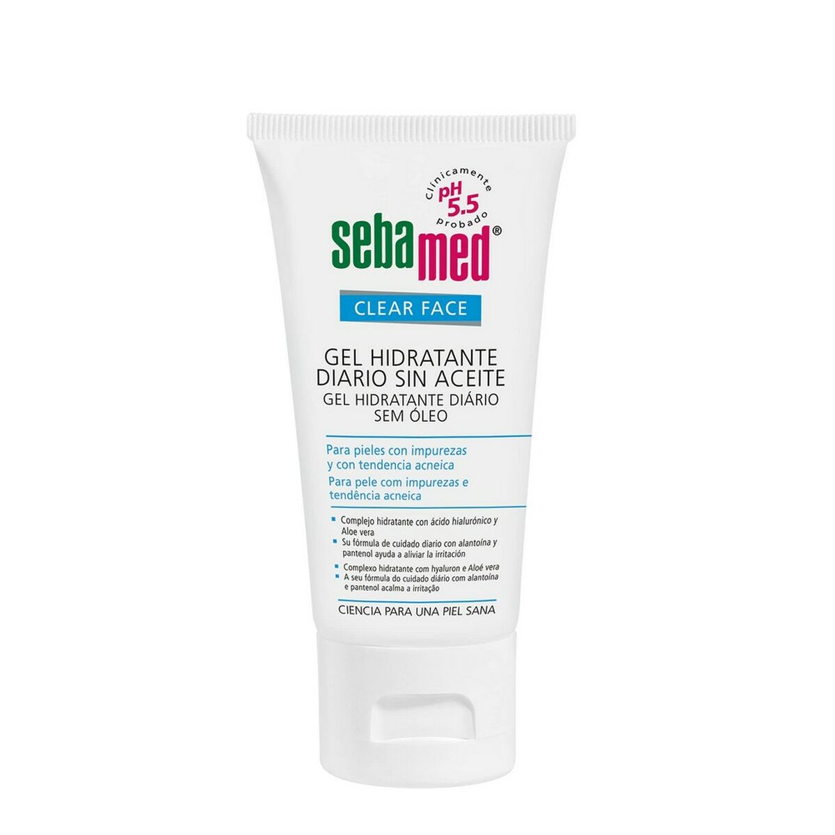 Moisturising Gel Sebamed Clear Face 50 ml skincare packaging