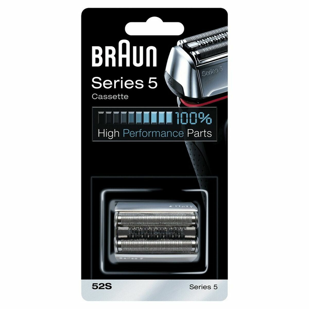 Shaving Head Braun CASETTE 52S product packaging