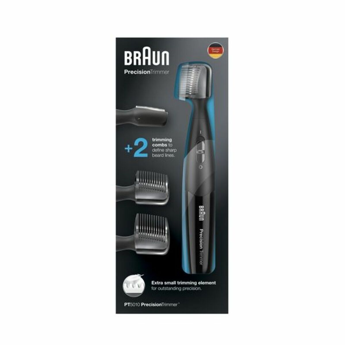 Trimmer Braun PT5010 product packaging
