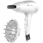 Hairdryer Braun BRHD385E White 2000 W product packaging
