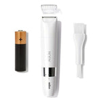 Electric Hair Remover Braun White Stainless steel product packaging