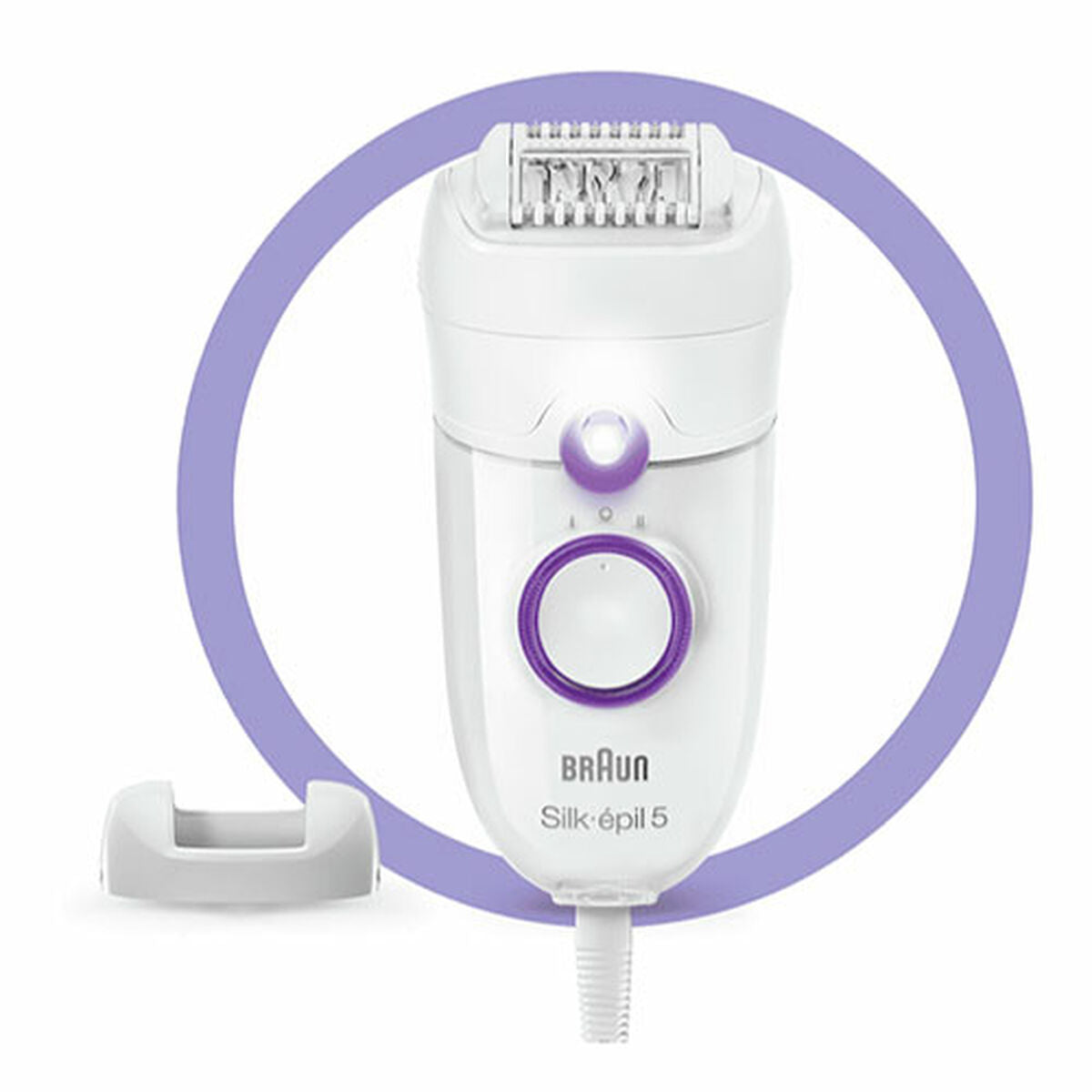 Electric Hair Remover Braun 505 Power product packaging
