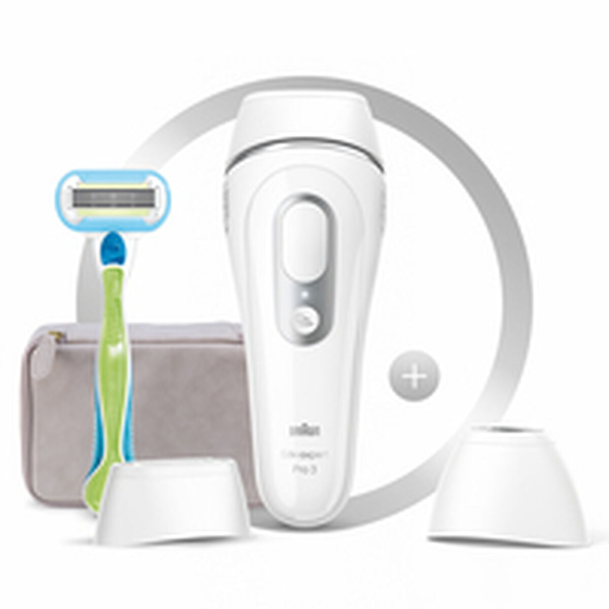 Electric IPL Hair Remover Braun Silk expert Pro 3 PL3133 product packaging