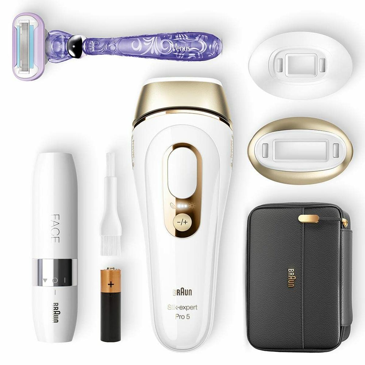Electric Hair Remover Braun product packaging