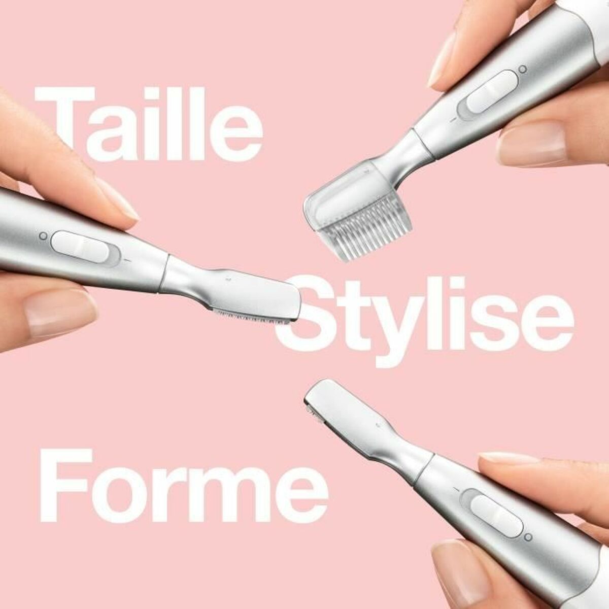Electric Hair Remover Braun FG1106 BIKINI Stainless steel product packaging