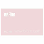 Electric Hair Remover Braun FG1106 BIKINI Stainless steel product packaging