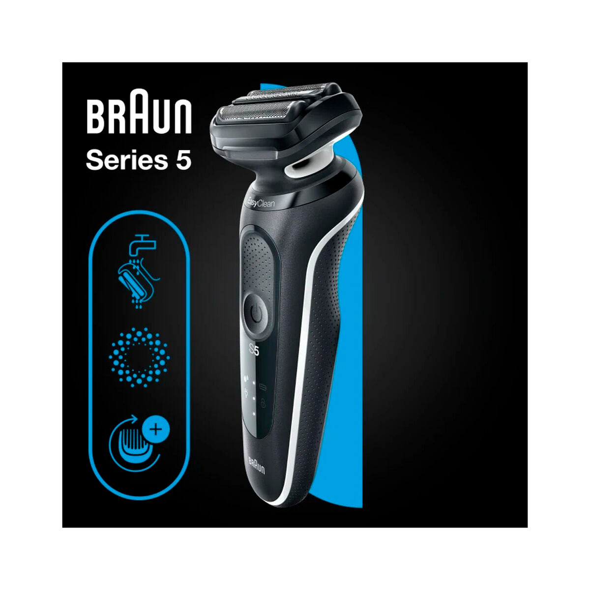 Electric razor Braun 51-M1000s product packaging