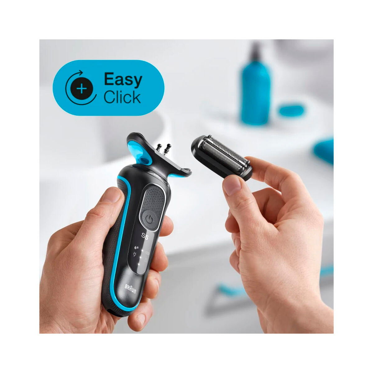 Electric razor Braun 51-M1000s product packaging