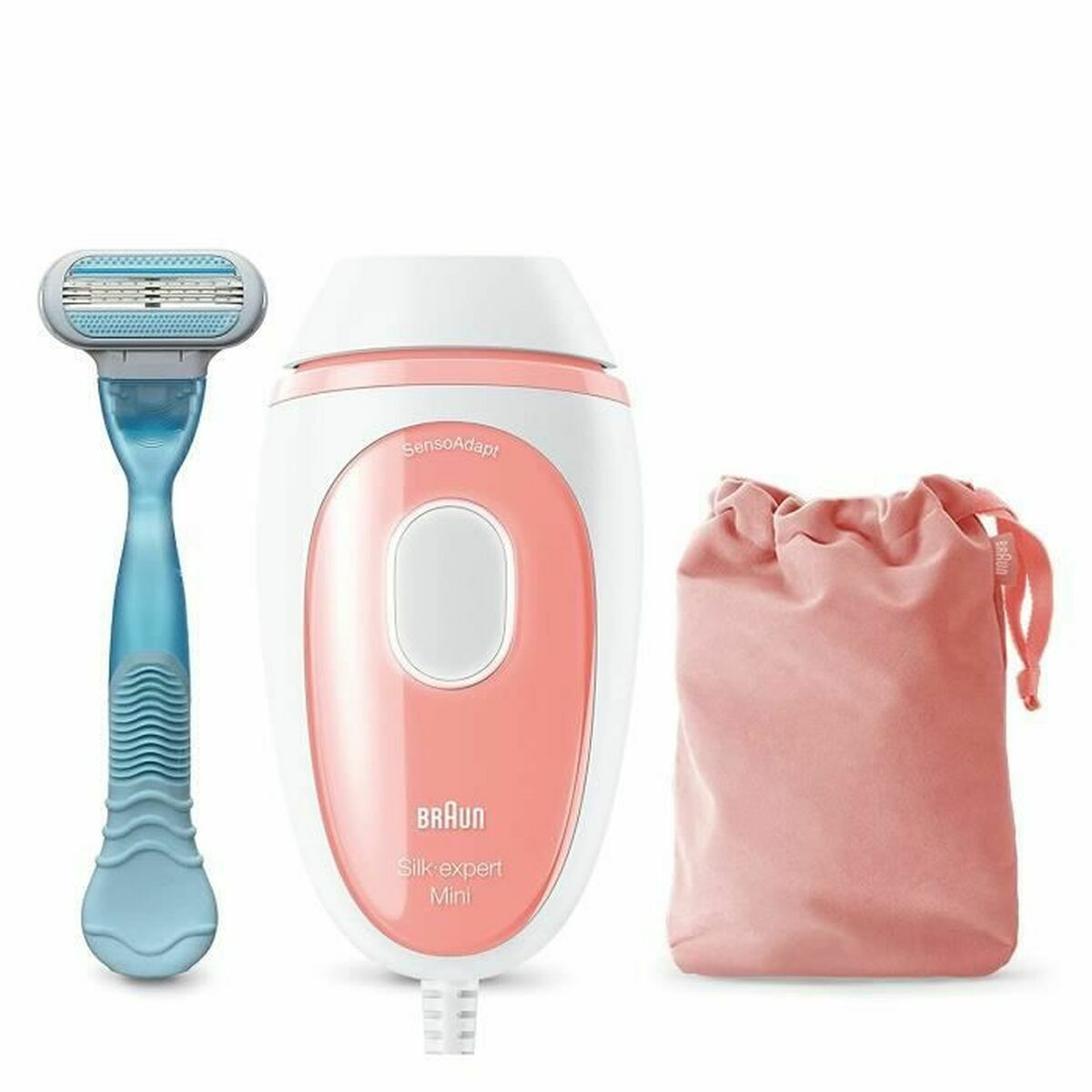 Electric IPL Hair Remover Braun Silk-expert Mini product packaging