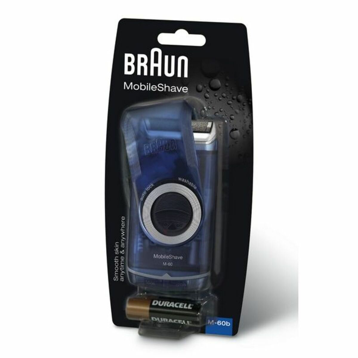 Shaver Braun M 60b product packaging