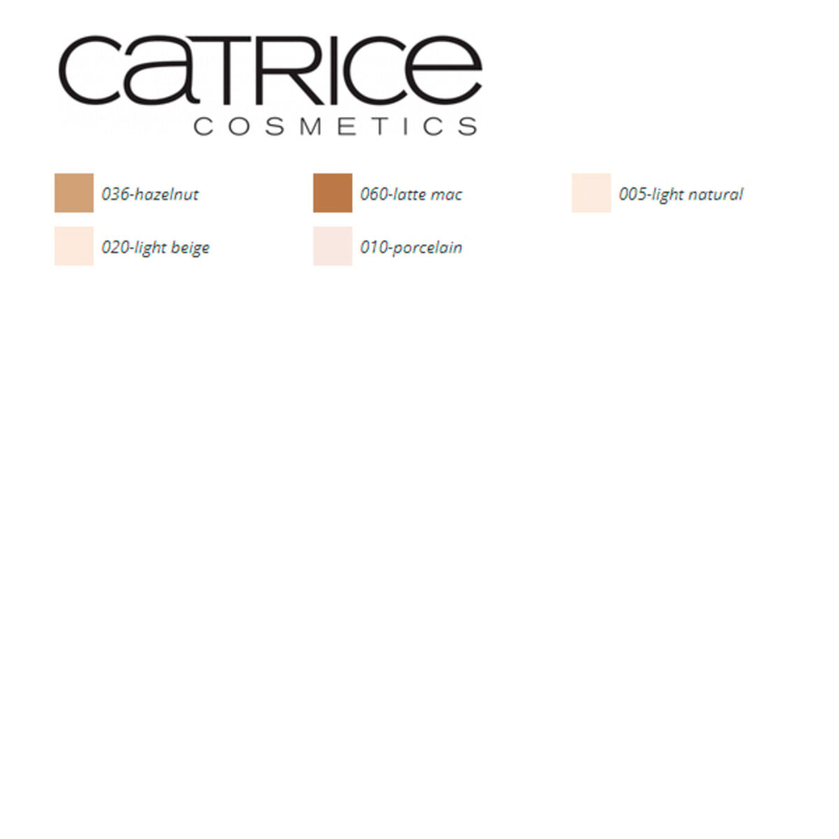 Facial Corrector Liquid Camouflage Catrice (5 ml) product packaging
