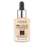 Liquid Make Up Base Hd Liquid Coverage Foundation Catrice makeup packaging