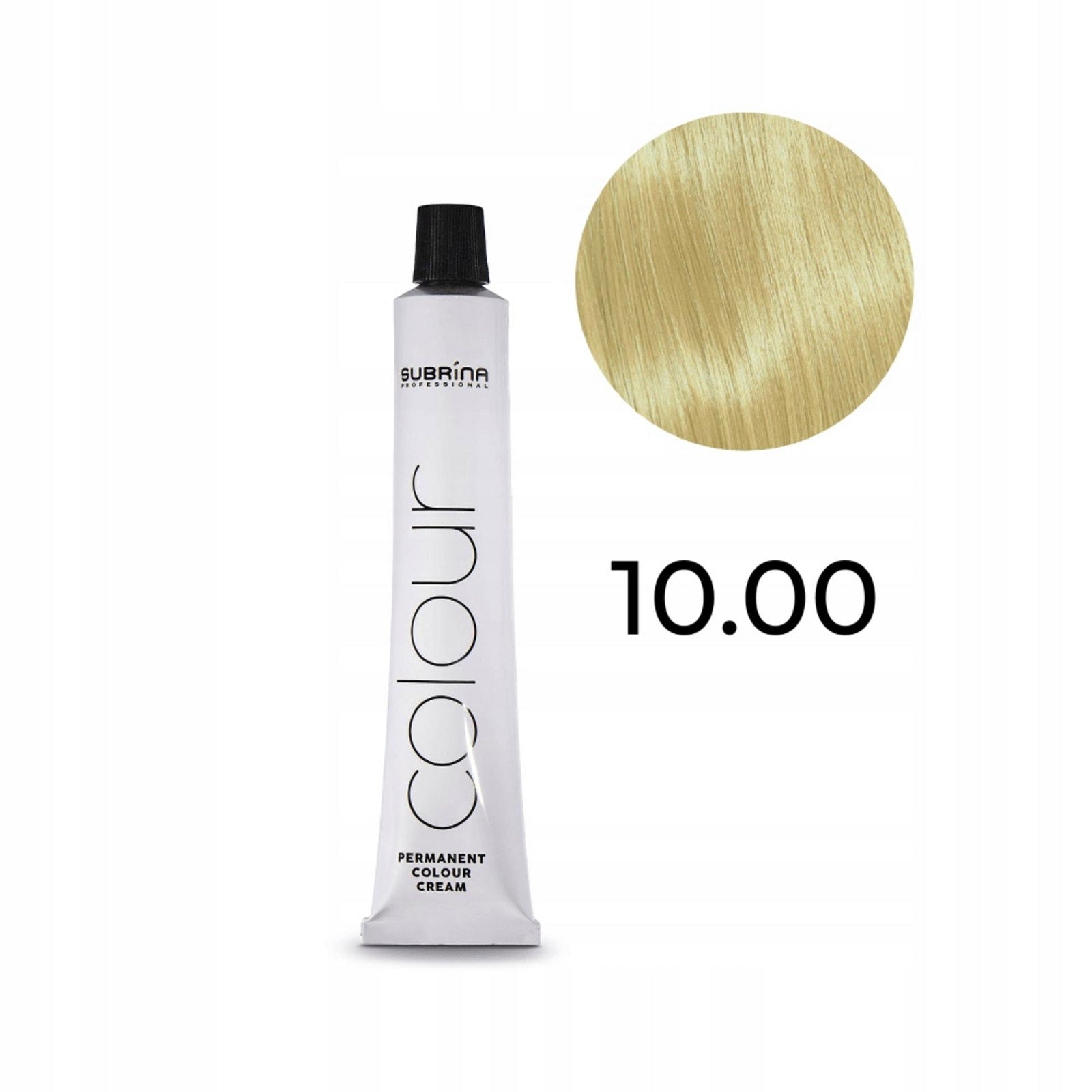 Subrina Professional, Permanent Colour, Permanent Hair Dye, 10.00 Natural, 100 ml