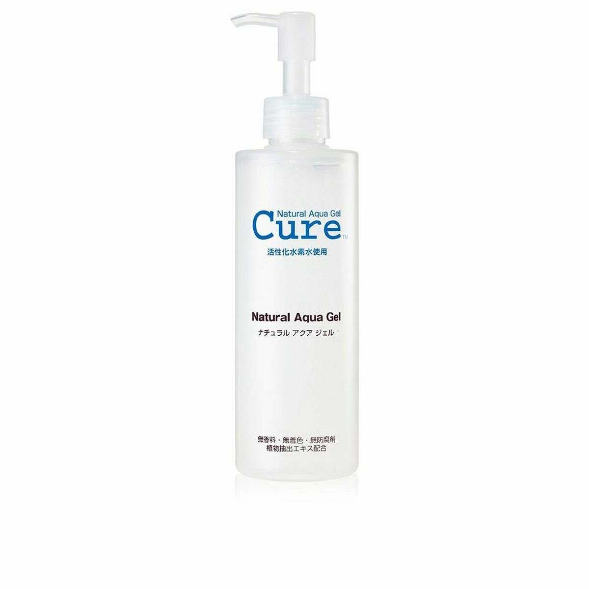 Exfoliating Facial Gel Cure 250 ml skincare packaging