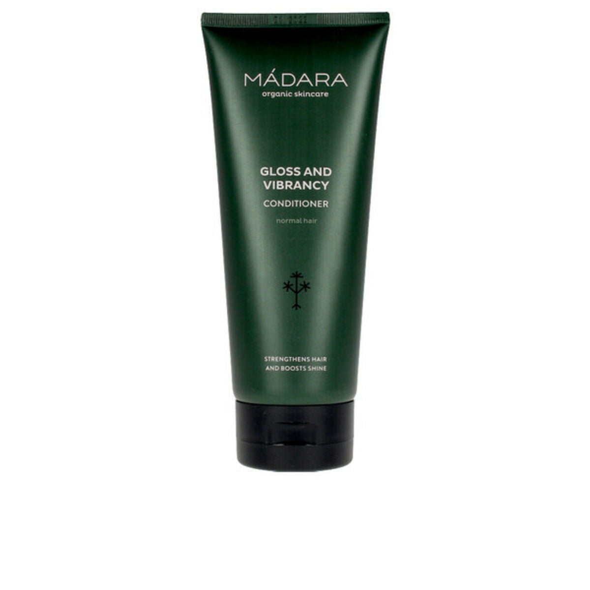 Repairing Conditioner Mádara Gloss And Vibrancy 200 ml conditioner bottle