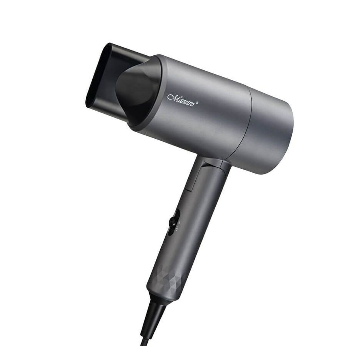 Hairdryer Feel Maestro MR-209 Black Graphite 1600 W product packaging