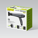 Hairdryer Feel Maestro MR-215 Black Graphite 2300 W product packaging