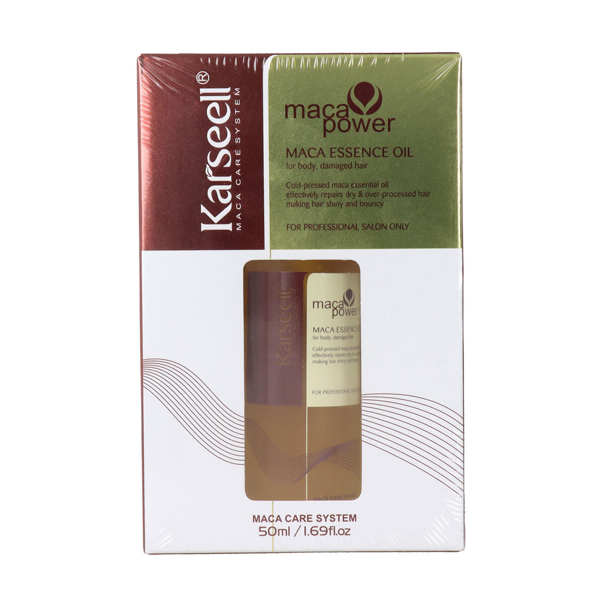 Permanent Dye Karseell MACA ESSENCE 50 ml product packaging