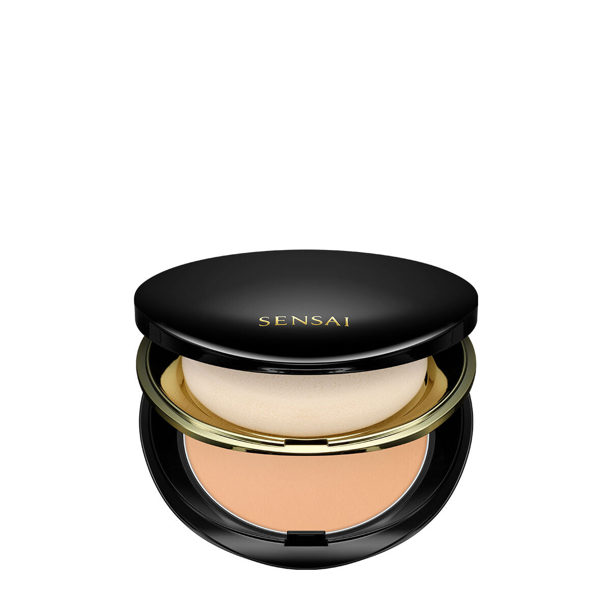Powder Make-up Base Sensai Total Finish Nº TF103 Warm beige Spf 10 11 g Refill makeup packaging