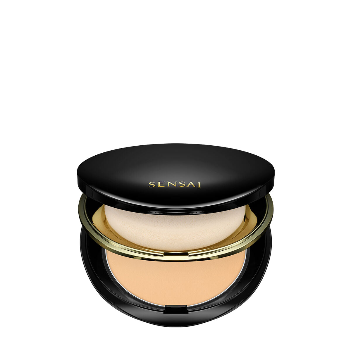 Powder Make-up Base Sensai Total Finish Nº TF202 Soft beige Spf 10 11 g Refill makeup packaging