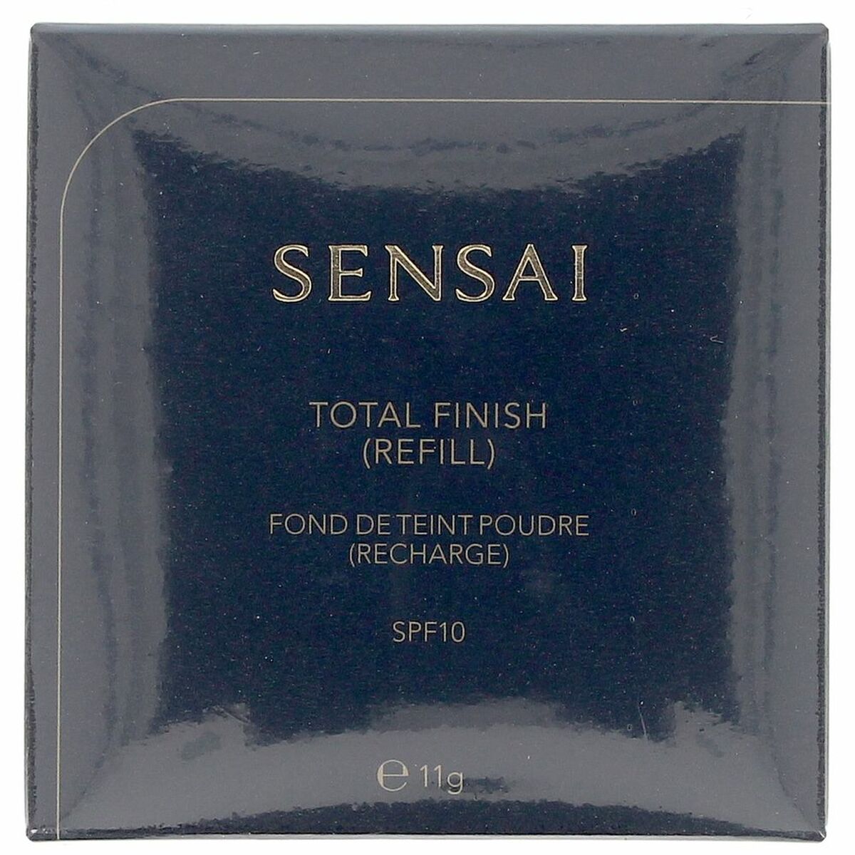 Powder Make-up Base Sensai Total Finish Nº TF202 Soft beige Spf 10 11 g Refill makeup packaging