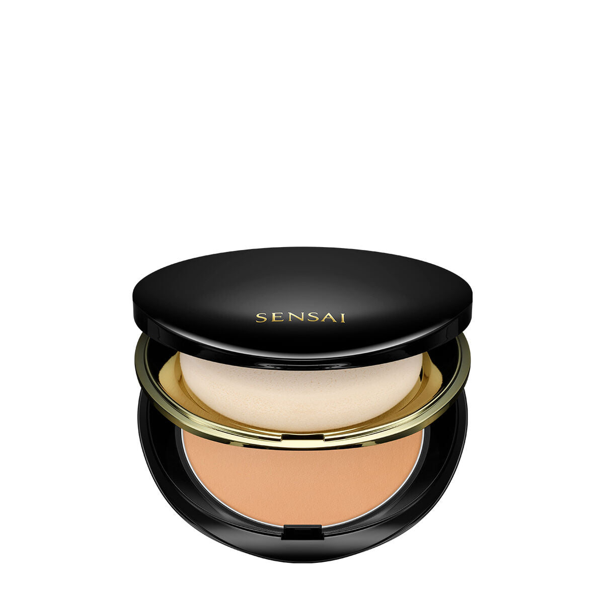 Powder Make-up Base Sensai Total Finish Nº TF205 Topaz beige Spf 10 11 g Refill makeup packaging