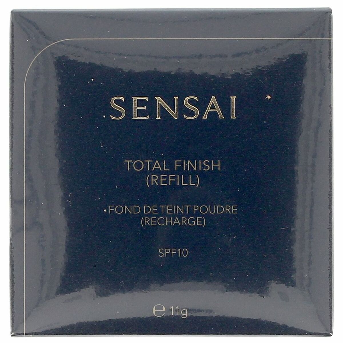 Powder Make-up Base Sensai Total Finish Nº TF205 Topaz beige Spf 10 11 g Refill makeup packaging