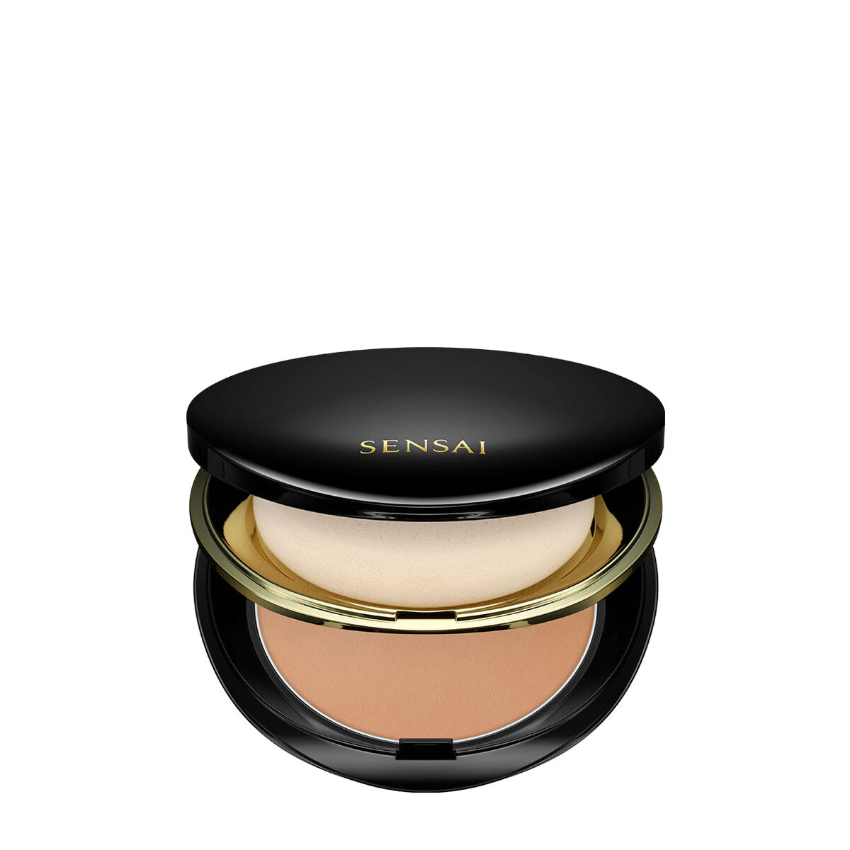 Powder Make-up Base Sensai Total Finish Nº TF206 Golden dune Spf 10 11 g Refill makeup packaging