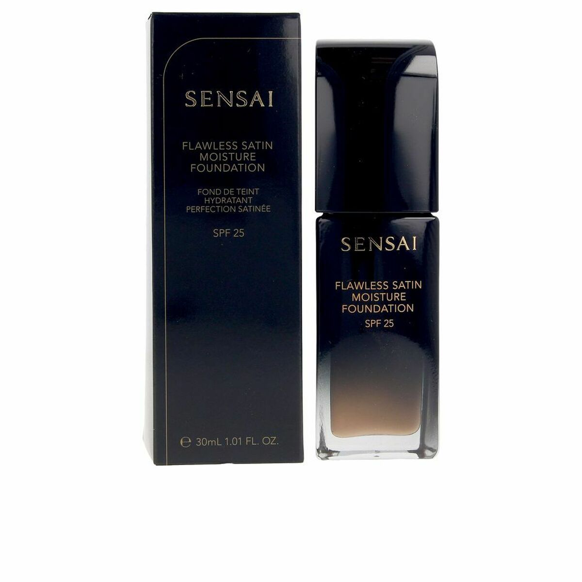 Liquid Make Up Base Kanebo Sensai Nº 204,5-Warm Beig Fs204.5-Warm Beige Spf 25 30 ml product packaging