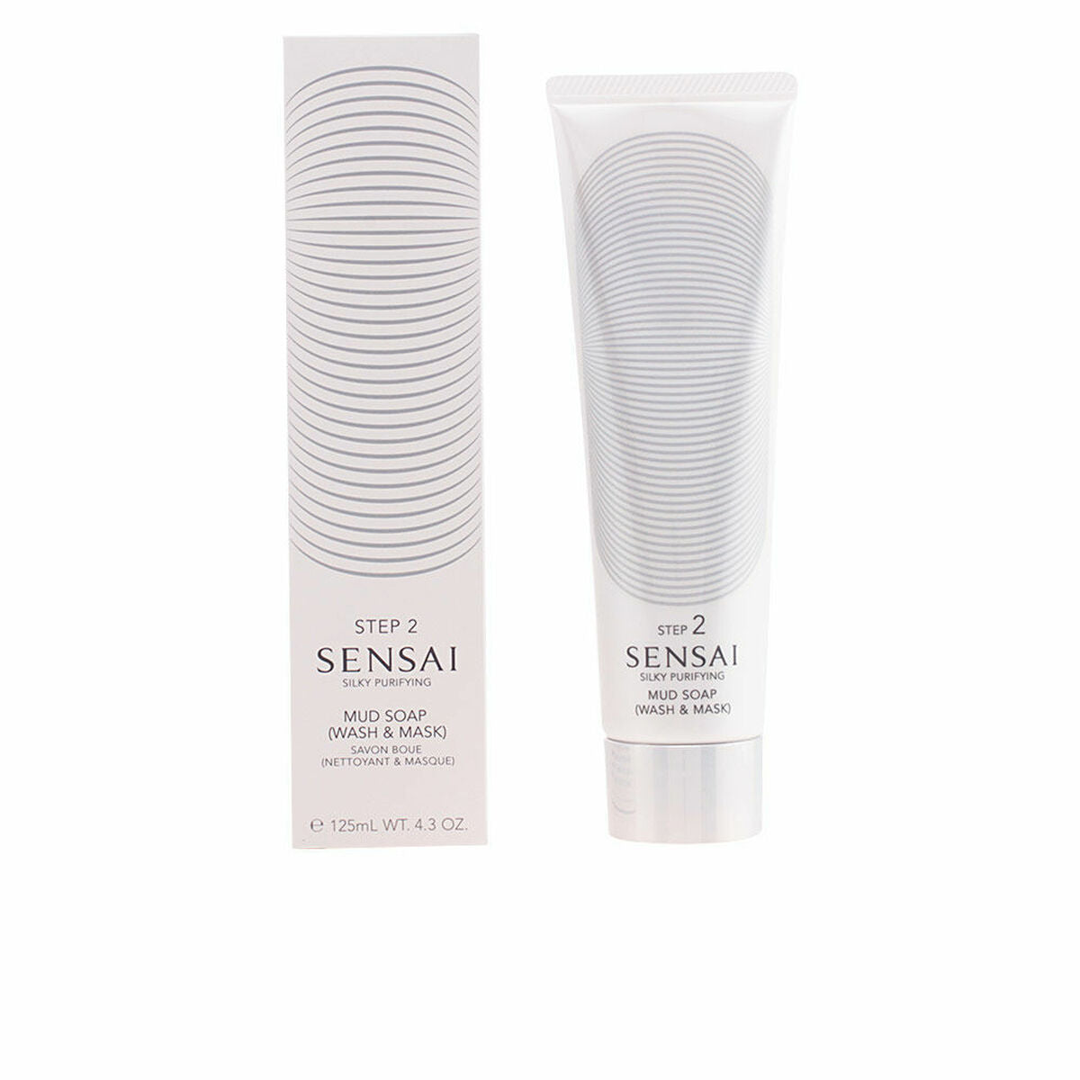 Purifying Gel Cleanser Kanebo Sensai Silky 125 ml for Women skincare packaging