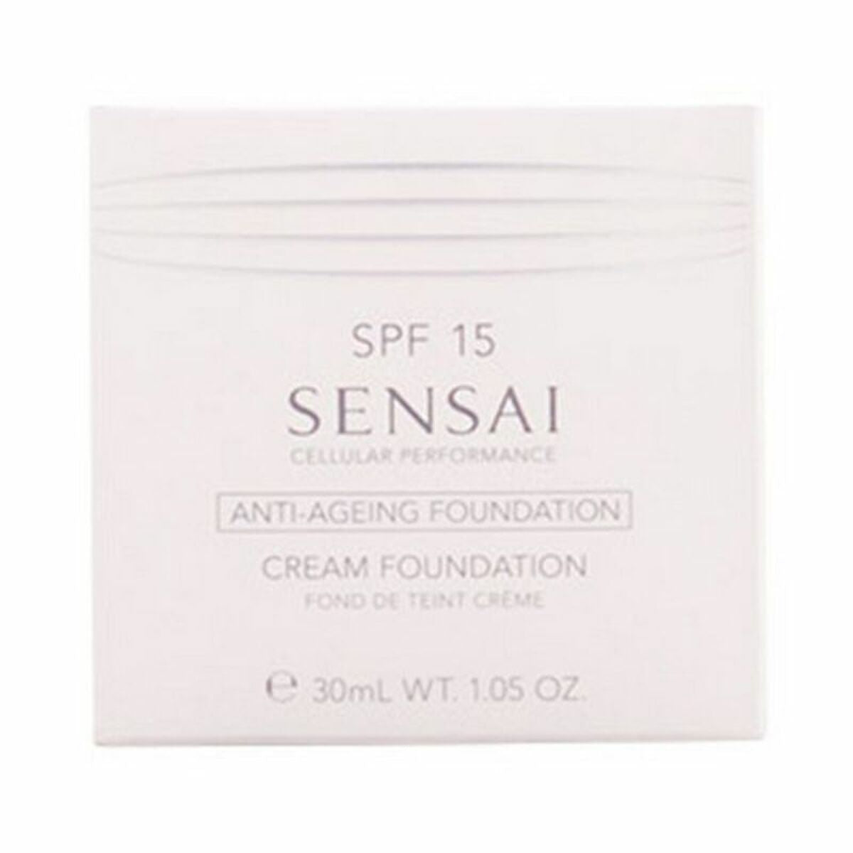 Fluid Foundation Make-up Kanebo Spf 15 30 ml makeup packaging