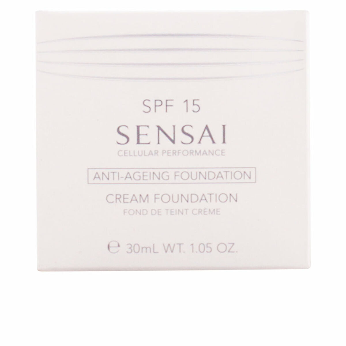 Fluid Foundation Make-up Kanebo Spf 15 30 ml makeup packaging
