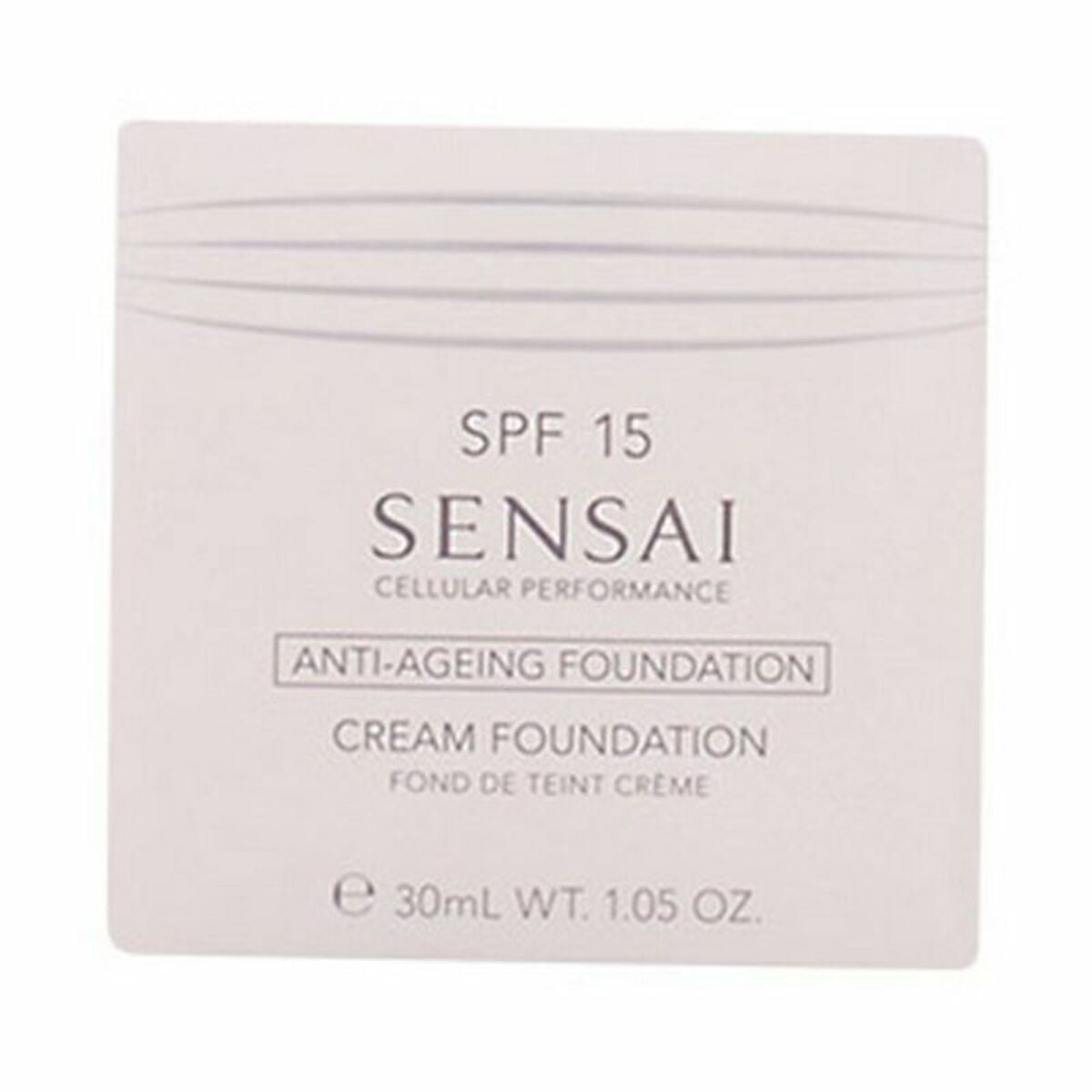 Fluid Foundation Make-up Kanebo Spf 15 30 ml makeup packaging