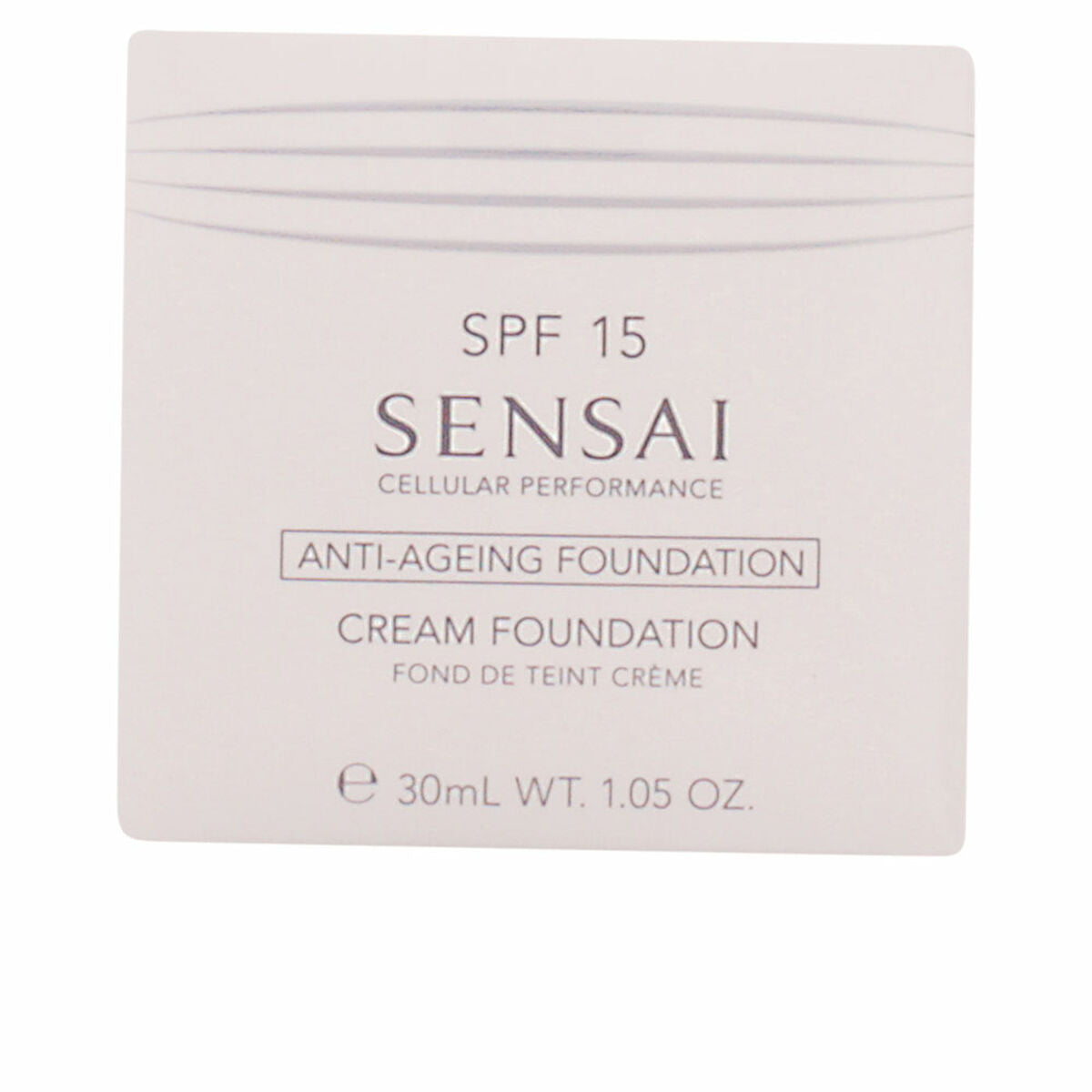 Fluid Foundation Make-up Kanebo Spf 15 30 ml makeup packaging